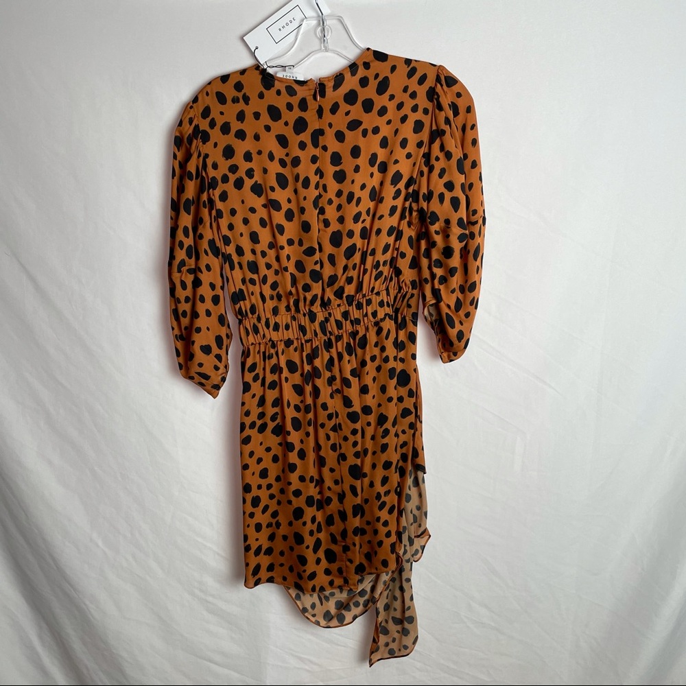 NWT rhode pia dress in cheetah - Picture 7 of 7